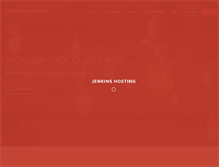 Tablet Screenshot of jenkinshosting.com